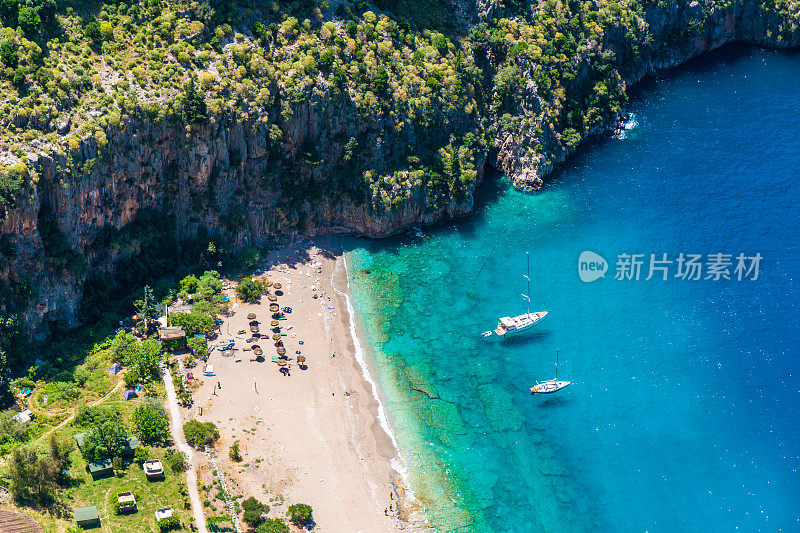 蝴蝶谷。Fethiye /土耳其